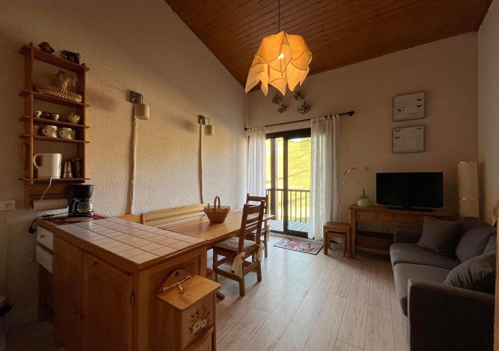 Le Super-Sauze Apartment | Appartement T2 Duplex sur piste pour 6 pers avec box à skis au Super-Sauze - FR-1-165A-132
