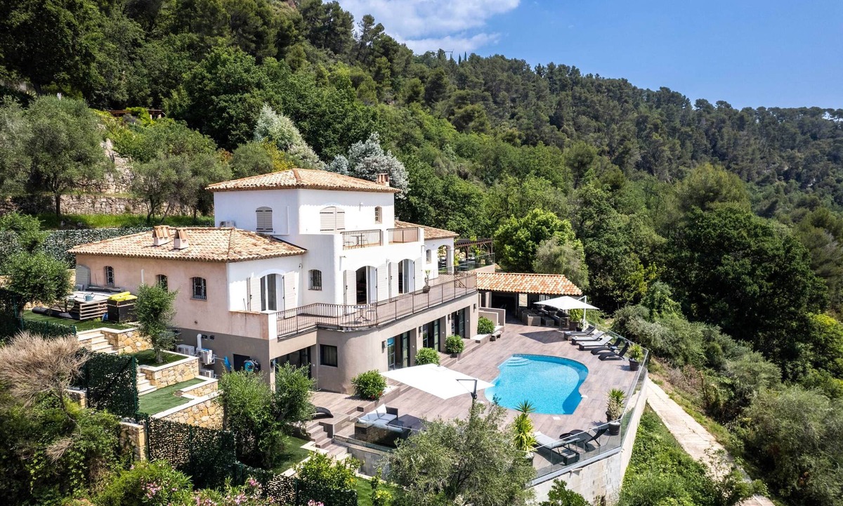 Cabris House | Cabris 6BR Villa | Pool & Stunning Views