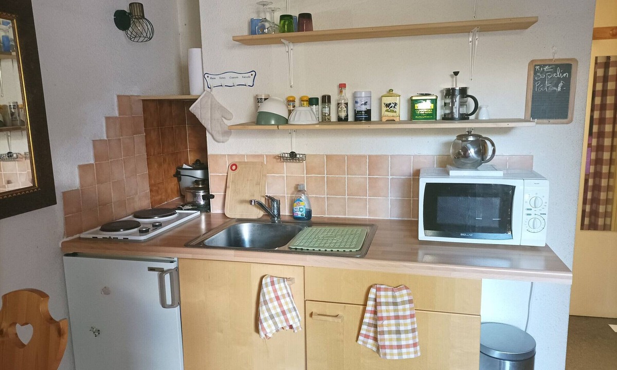 Le Sauze Apartment | Charming Studio in Sauze - 3 People - Balcony Mountain View