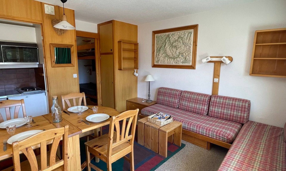 Meribel Apartment | Cozy studio for 4 in Méribel Altiport, ski-in/ski-out