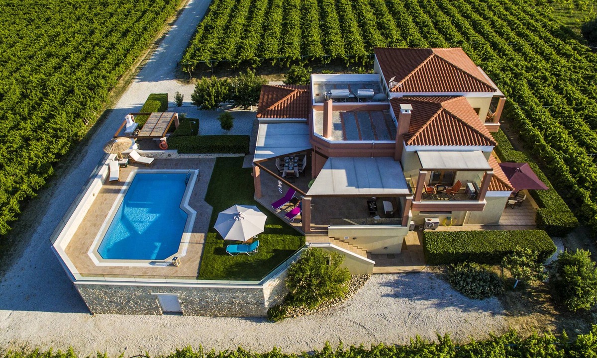 Malevizi Villa | Cretan Vineyard Hill Villa | private pool, panoramic view, beautiful vineyard