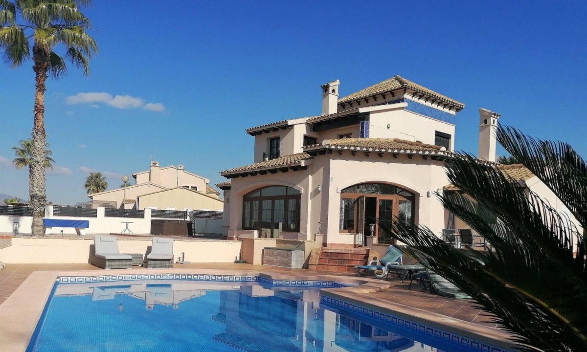 Hacienda del Alamo Villa | Frontline Golf*Sth Facing Pool*Spa*BBQ*Pool Table Hacienda Del Alamo Golf Resort