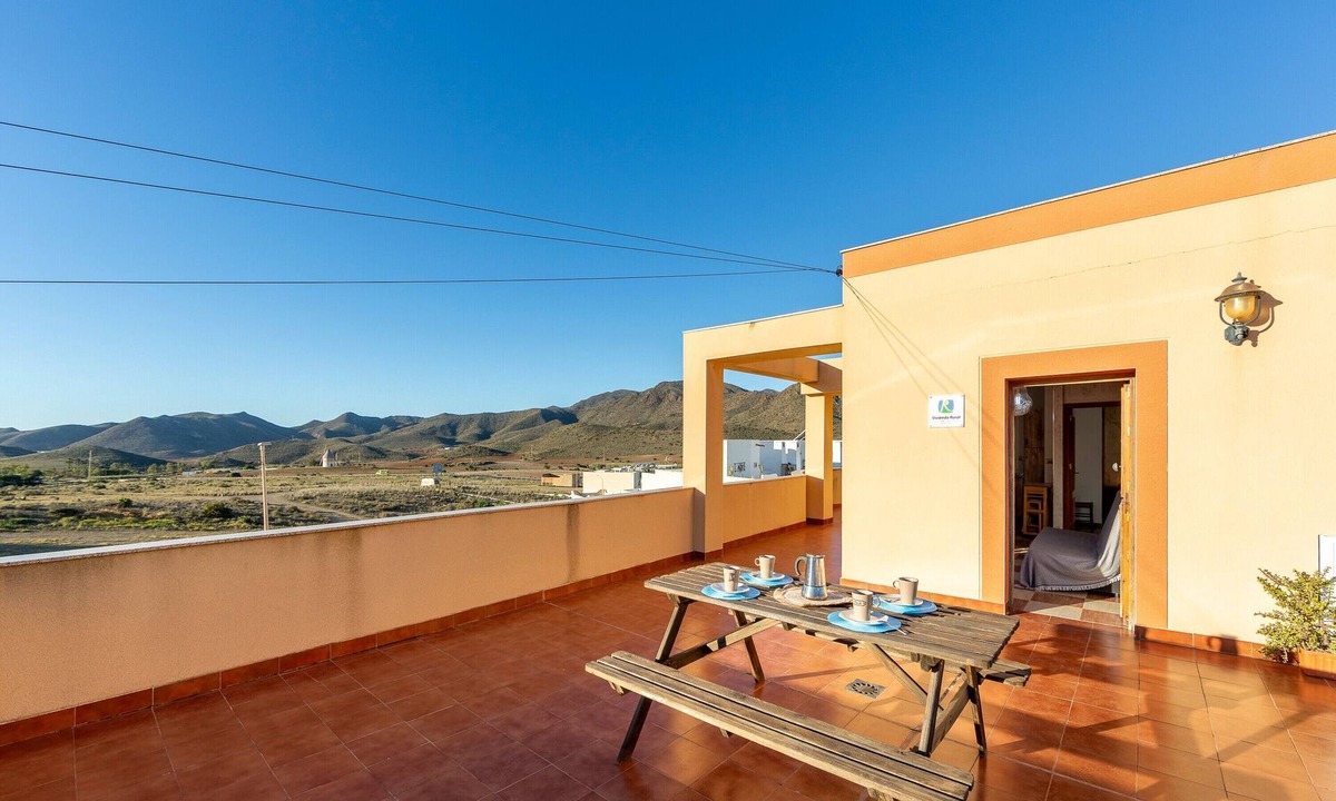 El Pozo de los Frailes Apartment | Pet-Friendly Apartment Las Cuatro Lunas with Mountain View, Terrace & A/C