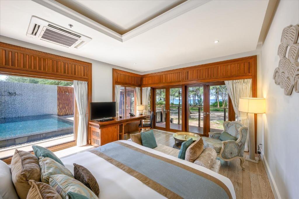 Mai Khao Villa | (SHA+)Two bedroom beachfront Pool Villa