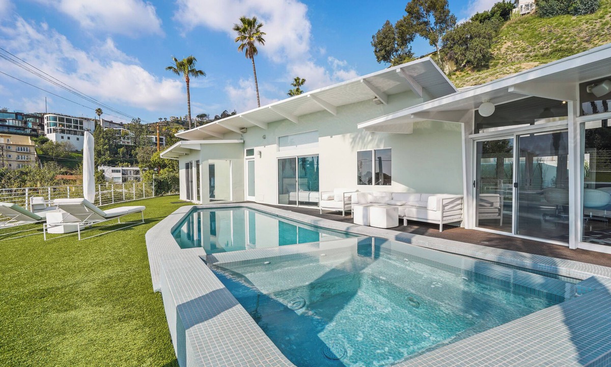 Hollywood Hills West Villa | Skyline Sanctuary: Hollywood Hills Architectural Gem & Pool