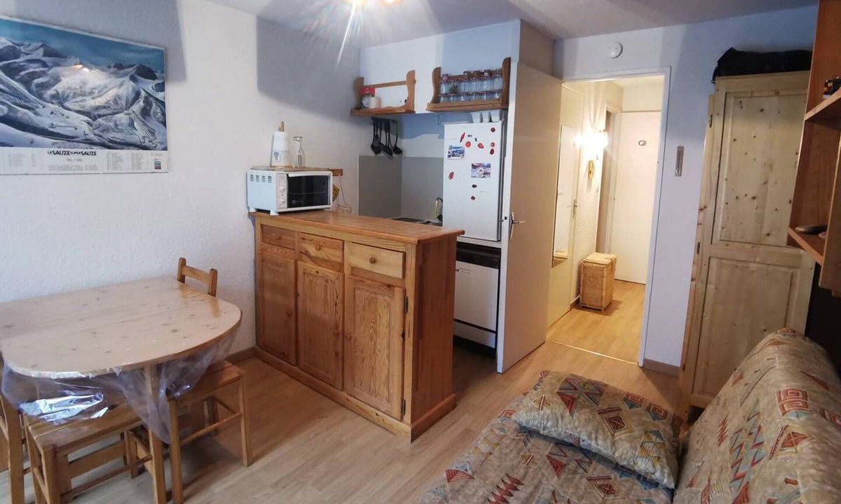 Le Sauze Apartment | Studio with terrace at the foot of the slopes