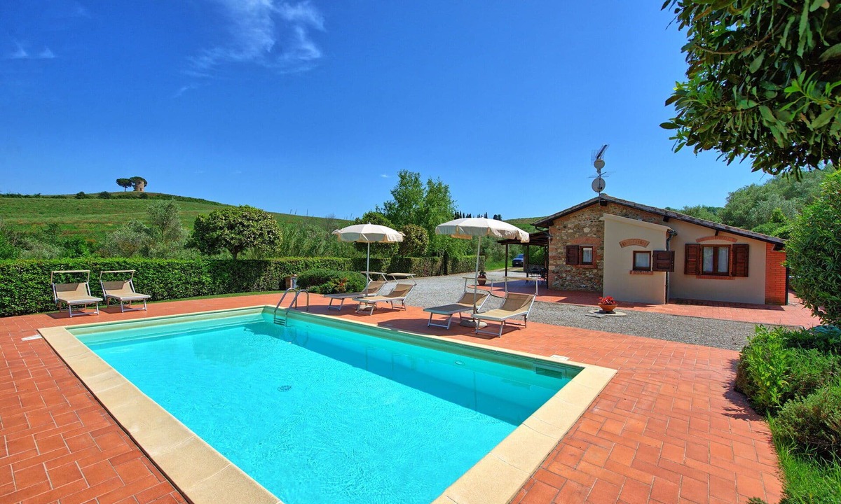 Bibbona Villa | Stunning private villa for 6 people with A/C, WIFI, private pool, TV and panoramic view