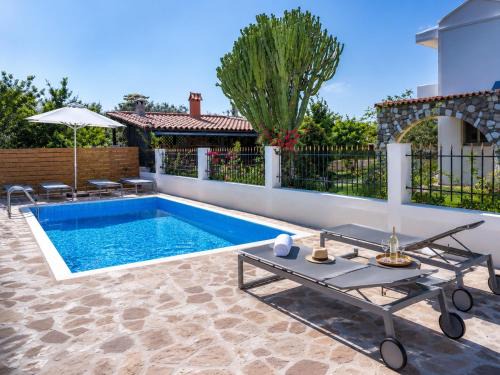 Antimachia Villa | Villa Elysian Private pool & garden view