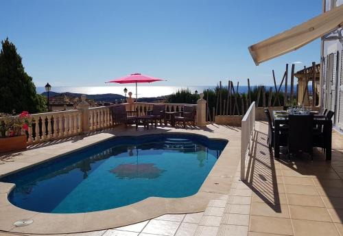 Golf Bahia Villa | Villa with panoramic sea views