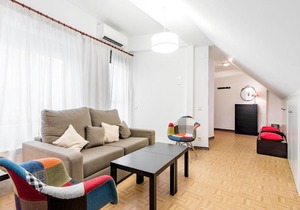Ático con patio privado en el Barrio de Salamanca