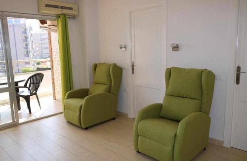 Calpe Apartment | 1B Mar II 1 dormitorio con vistas al mar