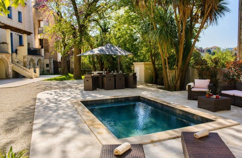 Tourrette-Levens House | 4 pers apartment with pool near Nice - family & air conditioning