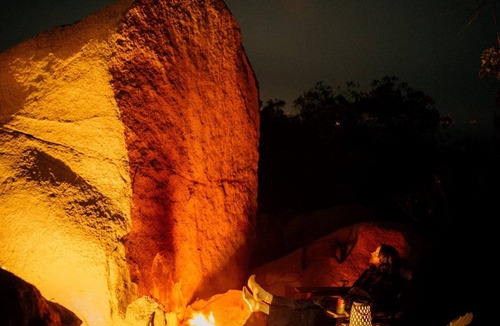 Fallbrook RV Rental | A Cozy Fireside Glamping Escape with Ridge Views