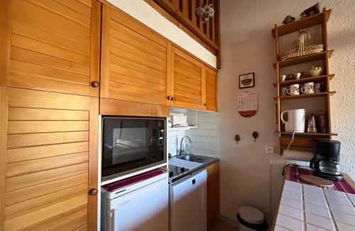 Le Super-Sauze Apartment | Appartement T2 Duplex sur piste pour 6 pers avec box à skis au Super-Sauze - FR-1-165A-132