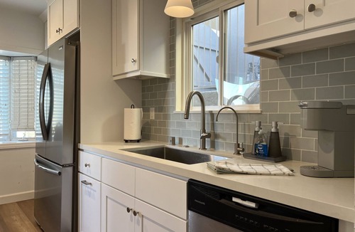 Sand Section House | Beach Cottage with Patio on Walk Street - OCEAN VIEWS
