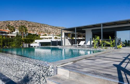 Palaia Fokaia Villa | Black Diamond Luxury Beachfront Villa Selenia