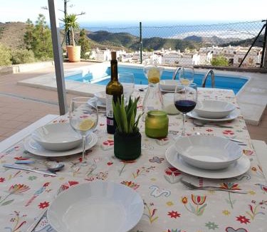 Enix House | CASA JAN with pool, mountain and sea views.