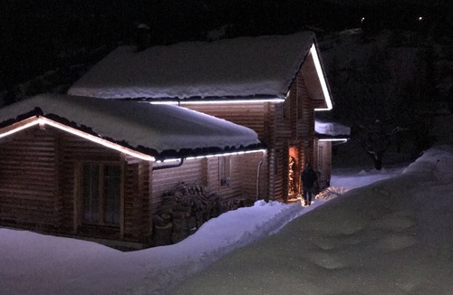 Roubion Ski Chalet | Chalet luxe sauna