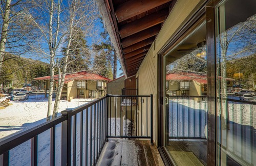Truckee Condo | Cozy Studio w/Kitchenette and Balcony #212 at Donner Lake Village