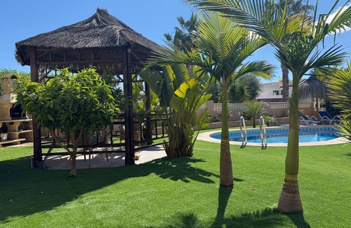 Mazarron Villa | D06 Ruby 2 bed/2 bath, private pool & garden, air conditioning, dog permitted.