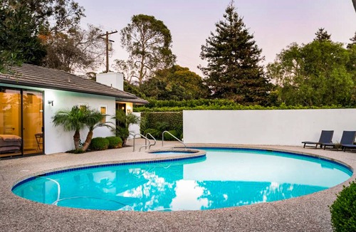 Montecito House | Directly on Beach! Secluded Oceanfront Estate with Casita, Private Pool & Spa