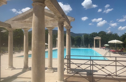 Montbrun-les-Bains House | Duplex B on the ground floor, 4 adults in a tourist residence with swimming pool
