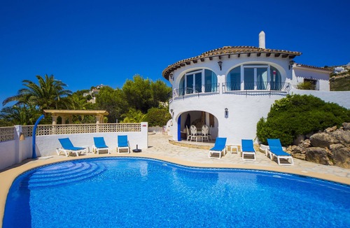 Benitachell Villa | Fantastic views from the villa and swimming pool terrace