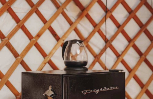 Dunlap House | Glamping yurt at Sequoia Highland Camp