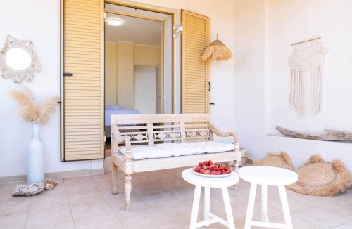 Tersanas House | Now we land, family, pool, bbq, path to sea