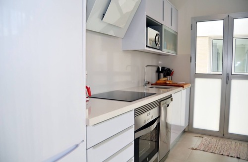 Santiago de la Ribera Apartment | Ground floor apartment, patio, pool views, free wifi, close to beach