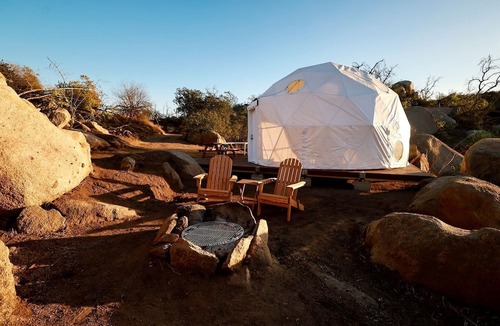 Fallbrook RV Rental | Incredible Dome for a Romantic Escape at Splitrock Valley, California