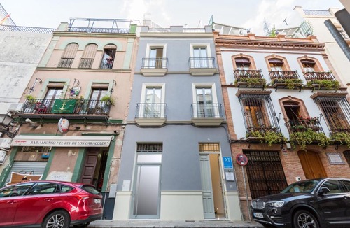 Museo Apartment | Loft duplex Sevilla wall