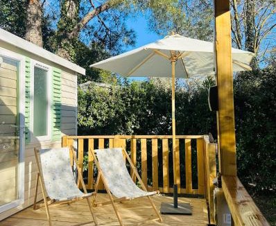 La Roque-d'Antheron Other | Mobilhome 228 proche du Lac , Tv , clim ect Camping