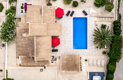 Arnella Villa | Modern 3-bed Villa with Heated Private Pool, Hot Tub, Sea views, & Garden