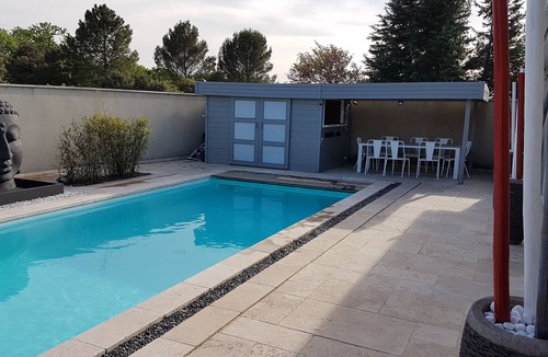 Orange Villa | Modern villa with pool