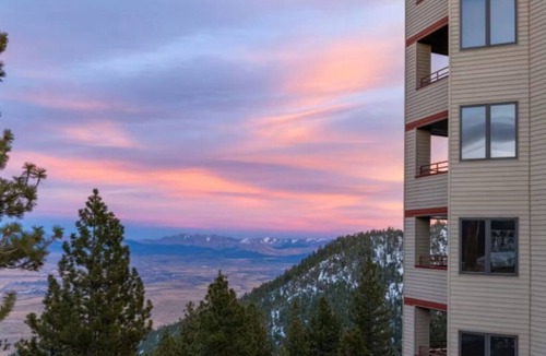Tahoe Village Villa | Mountain View Villa with Pool + Hot Tub Access