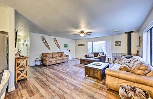Cascadel Woods House | North Fork Vacation Rental: 28 Mi to Yosemite