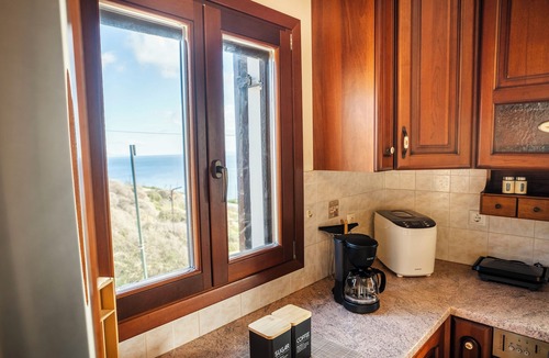 Syros Villa | Panoramic Sea View Villa in Ermoupoli Modern 2BD with Outdoor BBQ & Terrace