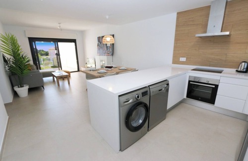 Pilar de la Horadada Apartment | Panoramic view golf course and pool at Lo Romero