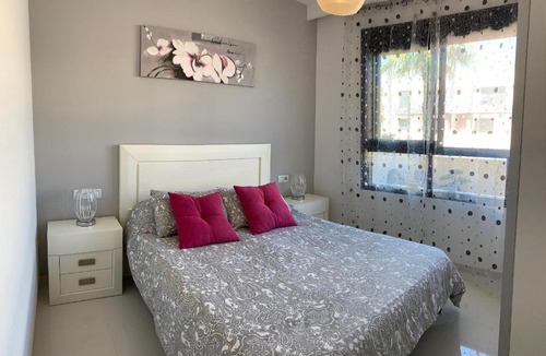 Pueblo Latino Apartment | Playa Elisa Costa 819 - Pool view 400m from Mil Palmeras beach