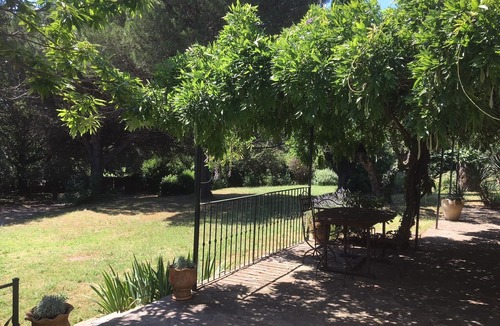 La Garde-Freinet Apartment | Pretty apartment with pool in stunning stone house in large quiet garden