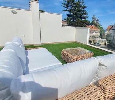 Los Cuarteros Apartment | Private jacuzzi, 50m from the sea, pool,AC,parking