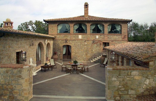 Pienza Villa | Private Villa with private pool, internet, A/C, TV, patio, panoramic view, close to Montepulciano