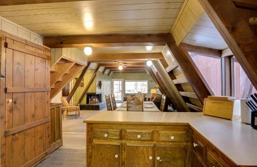 Plumas Eureka Estates House | Quaint + Rustic A-Frame < 5 Mi to Plumas-Eureka!