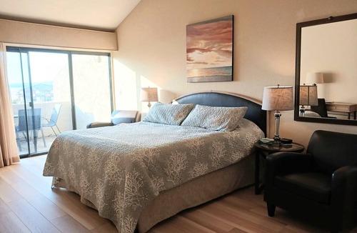 Rio del Mar Condo | Rare Oceanview Studio Seascape Resort!