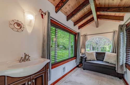 Crescent City House | Secluded riverfront getaway with firepit, deck, washer/dryer, & free WiFi