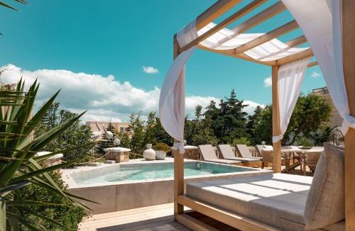 Santorini Villa | Selenophile Villa with heated pool