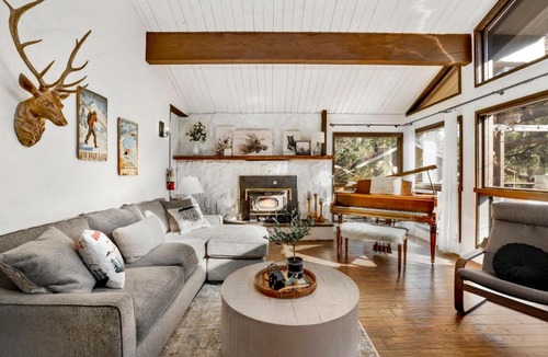 Fox Farm House | Soaring Pines Big Bear Retreat | Spa & Game Room Sauna