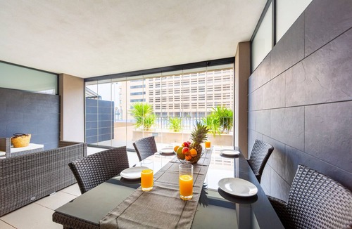 Roquetas de Mar Apartment | Sofie Seaview Apartment – Beachfront, Family-Friendly, with Pools and Gym