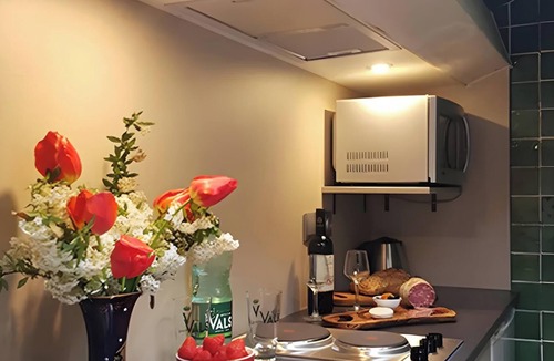 Vals-les-Bains Apartment | Studio "Papillon" with Mountain View, Wi-Fi, and Air Conditioning